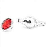 Snug, tapered fit for smooth, easy insertion Steel Sex Toys